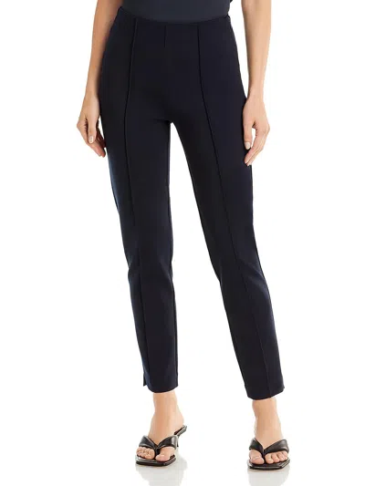 Shop Atm Anthony Thomas Melillo Womens Ponte Seamed Dress Pants In Blue