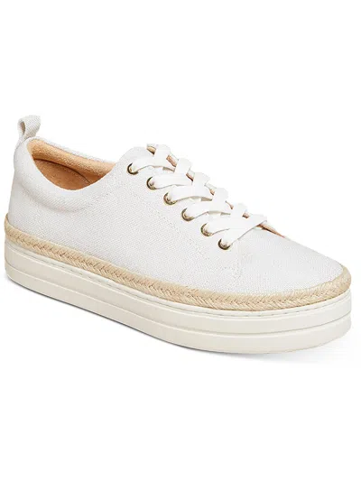 Shop Jack Rogers Mia Platform Sneaker Womens Canvas Lace-up Casual And Fashion Sneakers In White