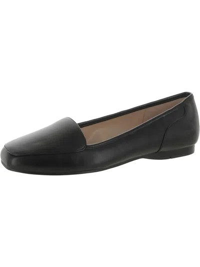 Shop Bandolino Liberty 3 Womens Faux Leather Slip On Loafers In Black