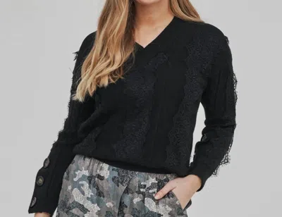 Shop Nu Denmark Miley Blouse Knit In Black