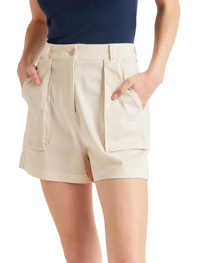 Shop Splendid Womens Mini High Rise High-waist Shorts In Multi
