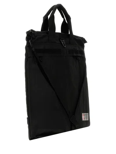 Shop Mc2 Saint Barth Canvas Backpack In Black