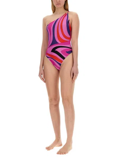 Shop Pucci Full Costume In Pink