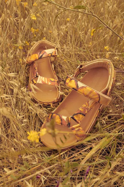 Shop Ulla Johnson Astra Sport Sandal In Copper Floral