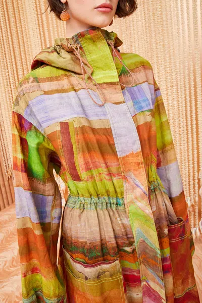 Shop Ulla Johnson Demma Coat In Canyon Sunset