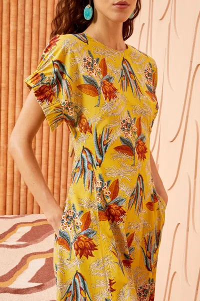 Shop Ulla Johnson Devon Dress In Marigold