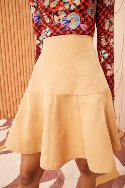 Shop Ulla Johnson Kiara Skirt In Pampas