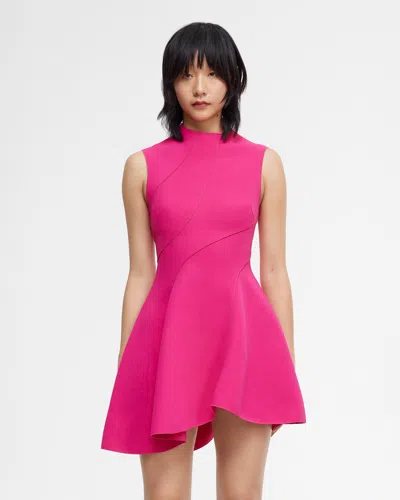 Shop Acler Rowe Mini Dress In Pink