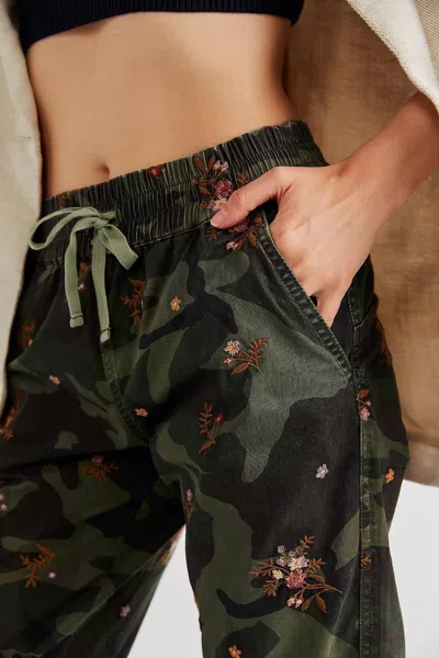 Shop Driftwood Mimosa Joggers In Camo Blk In Multi