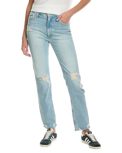 Shop Mother High-waist Rider Skimp The Confession Straight Leg Jean In Multi