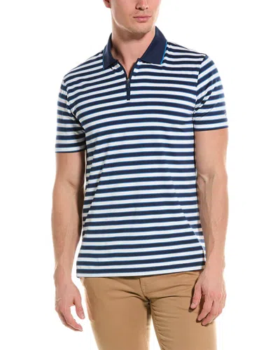 Shop Brooks Brothers Performance Series Golf Polo Shirt In Blue