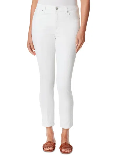 Shop Gloria Vanderbilt Womens Denim Ankle Skinny Jeans In White
