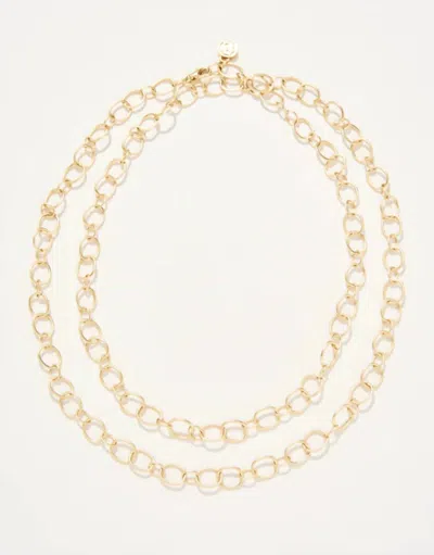 Shop Spartina 449 Women's Apolune Chain Necklace In Gold