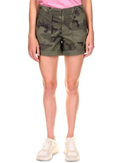 Shop Sanctuary Womens Camouflage Mini Cargo Shorts In Multi
