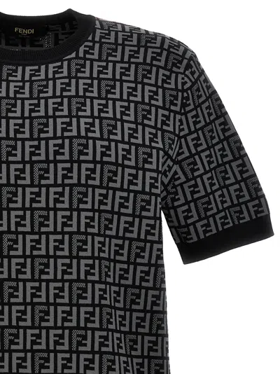 Shop Fendi Ff Sweater, Cardigans Black