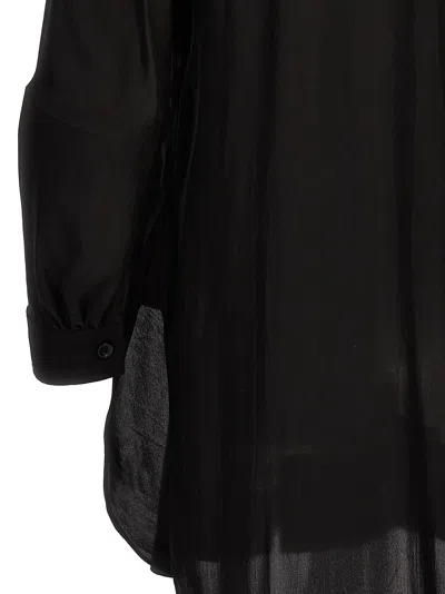 Shop Yohji Yamamoto M-young Girl Shirt, Blouse Black