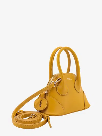 Shop Apc Woman Emma Mini Woman Yellow Handbags