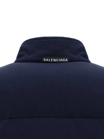 Shop Balenciaga Men Down Jacket In Multicolor