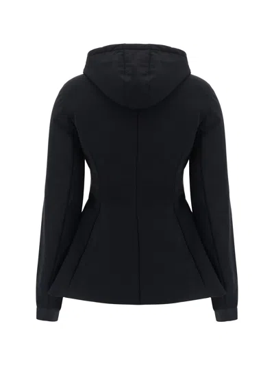 Shop Balenciaga Women Jacket In Black
