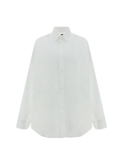 Shop Balenciaga Women Shirt In White