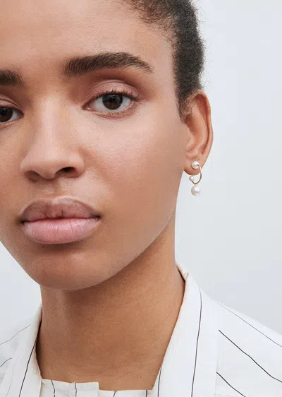 Sophie Bille Brahe Claudia Perle Earring In 14k Yellow Gold