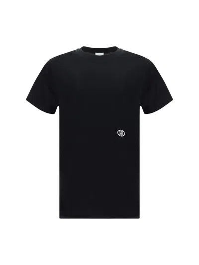 Shop Burberry Men Parker T-shirt In Black