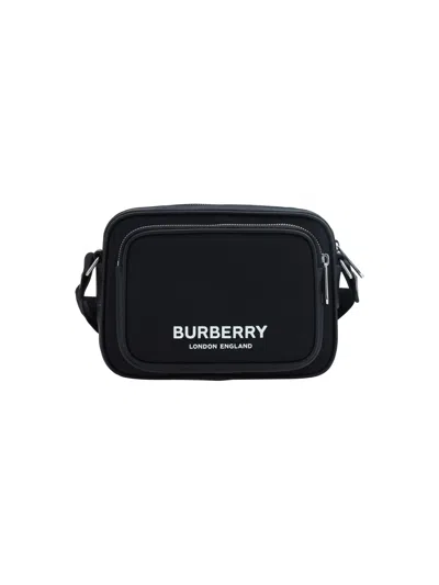 Shop Burberry Men Shoulder Bag In Black