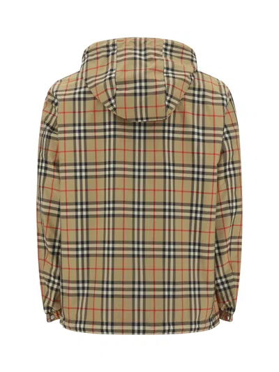 Shop Burberry Men Stretton Reversible Jacket In Multicolor