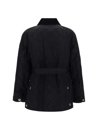 Shop Burberry Women Penston Jacket In Black