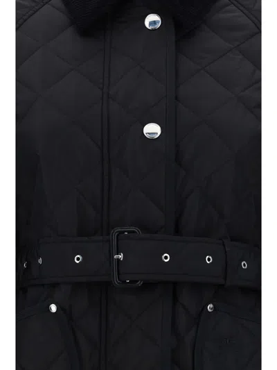Shop Burberry Women Penston Jacket In Black