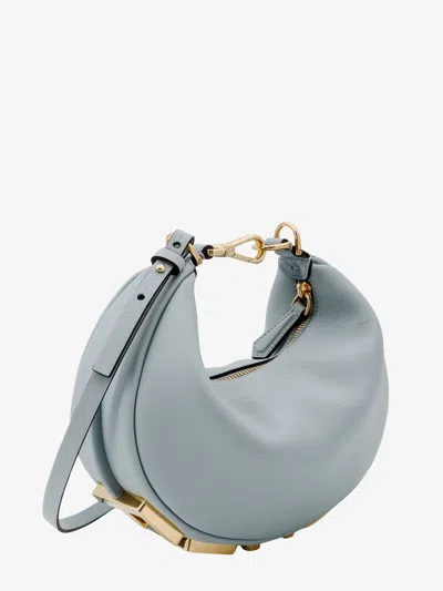 Shop Fendi Woman Mini Graphy Woman Blue Handbags