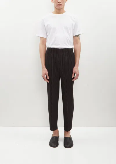 Shop Issey Miyake Compleat Trousers In Coke Grey