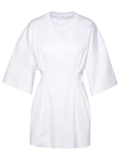 Shop Max Mara Woman  'giotto' White Cotton T-shirt