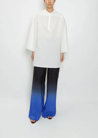 Shop The Row Cotton Omao Shirt In Ivory