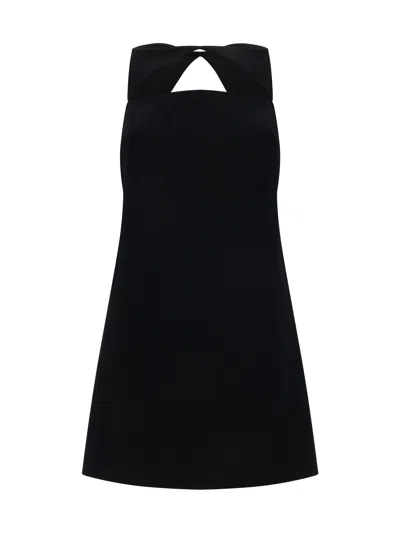 Shop Versace Women Cocktail Dress In Black