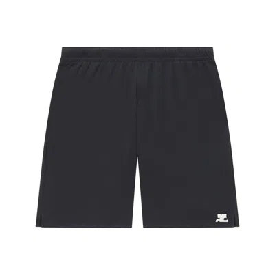 Shop Courrèges Shorts In Black