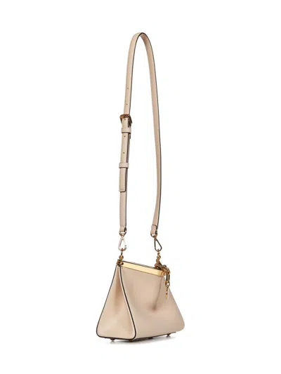 Shop Etro 'vela' Mini Shoulder Bag In Beige