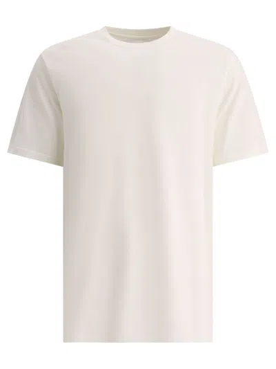 Shop Jil Sander T-shirt With Back Print In Coconut