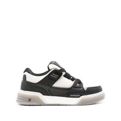 Shop Represent Sneakers In Black/white
