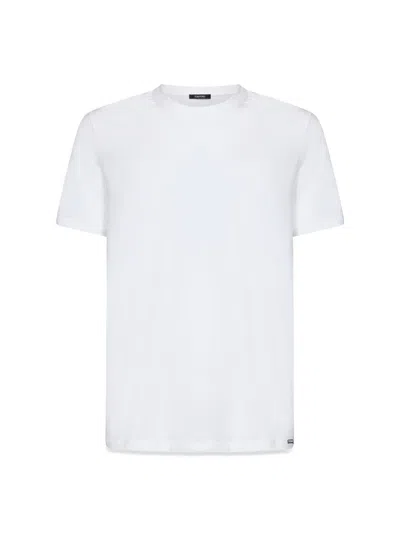 Shop Tom Ford Regular Fit T-shirt In White