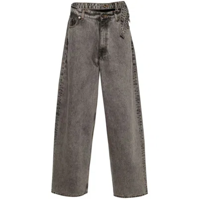 Shop Y/project Jeans In Grey