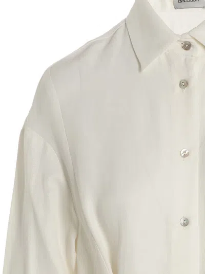 Shop Balossa 'semira' Maxi Dress In White