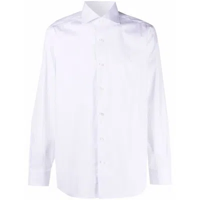 Shop Barba Shirts In White