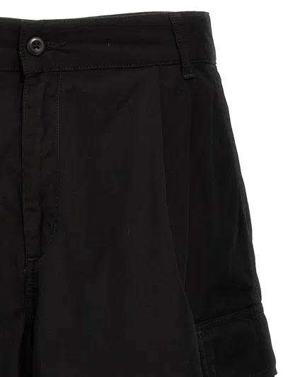 Shop Carhartt Wip 'cole Cargo' Bermuda Shorts In Black