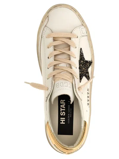 Shop Golden Goose 'hi Star Classic' Sneakers In White