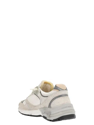 Shop Golden Goose 'running Dad' Sneakers In White