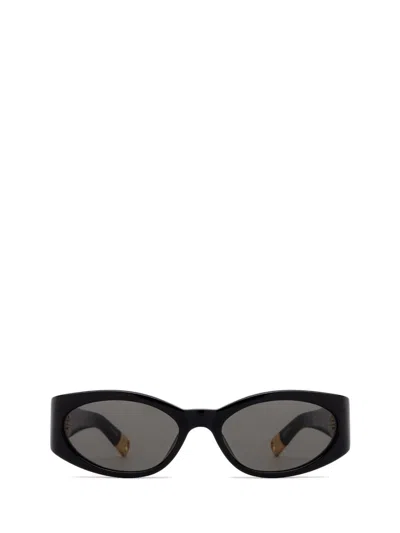 Shop Jacquemus Eyeglasses In Black