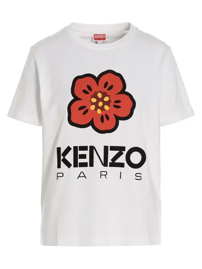 Shop Kenzo Paris T-shirt In White