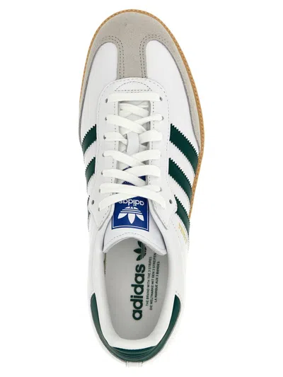 Shop Adidas Originals 'samba Og' Sneakers In Green