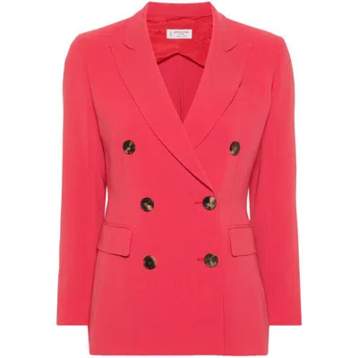 Shop Alberto Biani Jackets In Pink